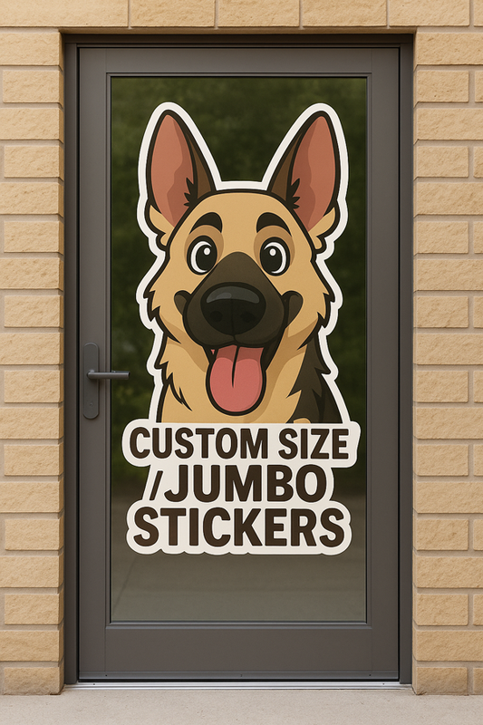Custom Size / Jumbo Stickers